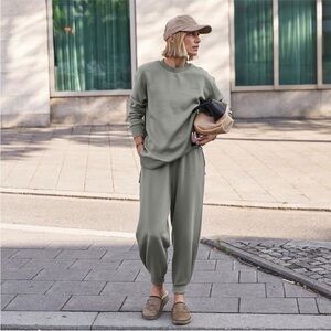 Varley Gray Track Pants & Joggers